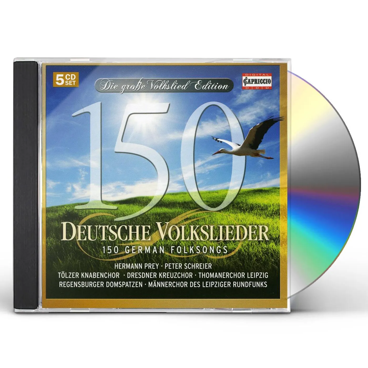 Traditional 150 GERMAN FOLKSONGS CD