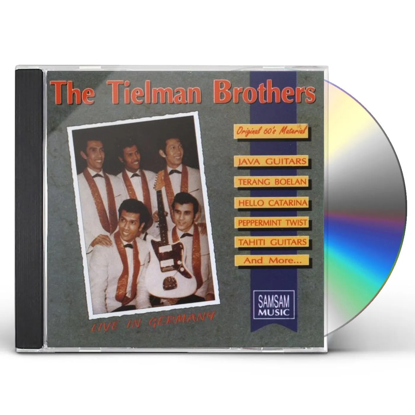 The Tielman Brothers LIVE IN GERMANY CD