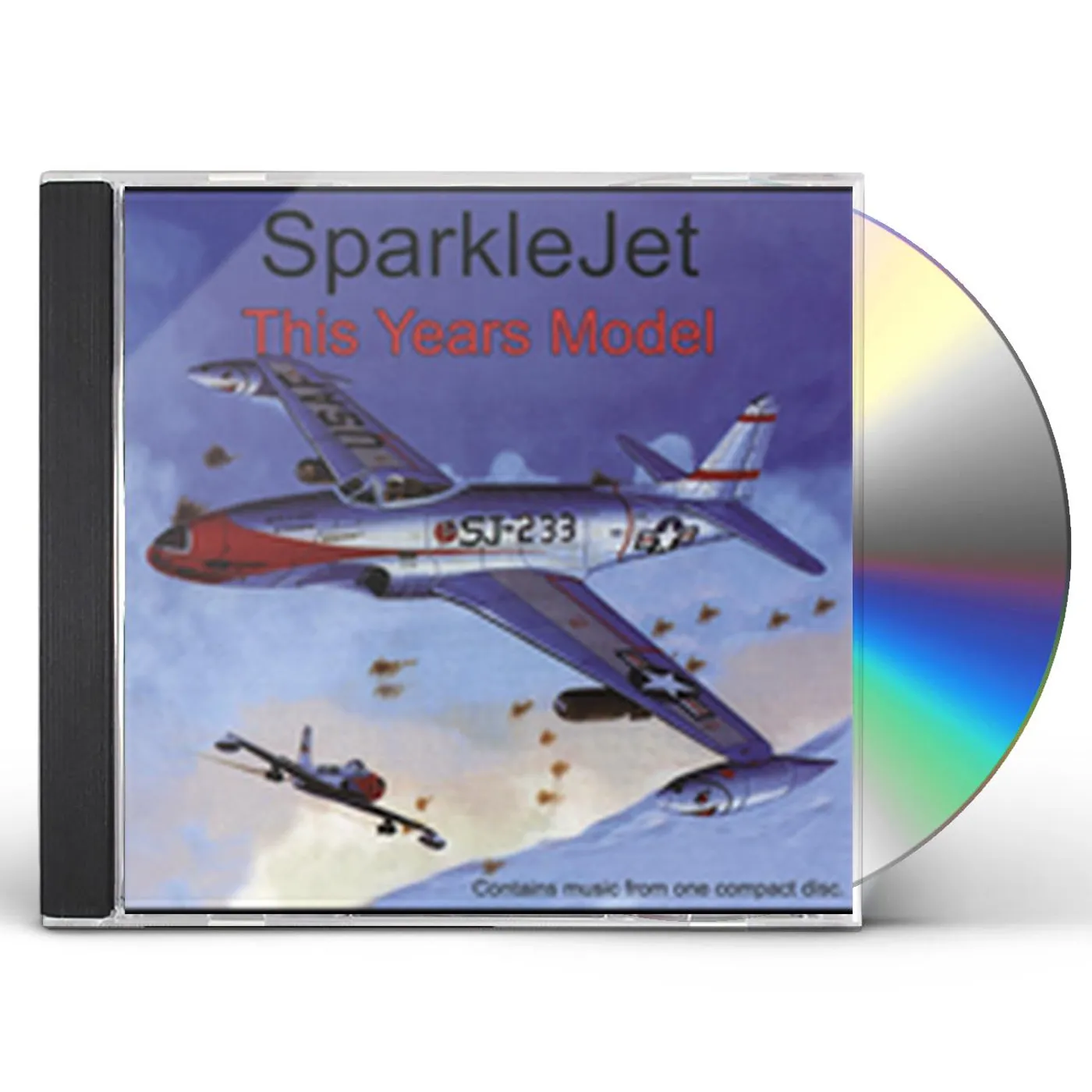 Sparklejet THIS YEARS MODEL CD