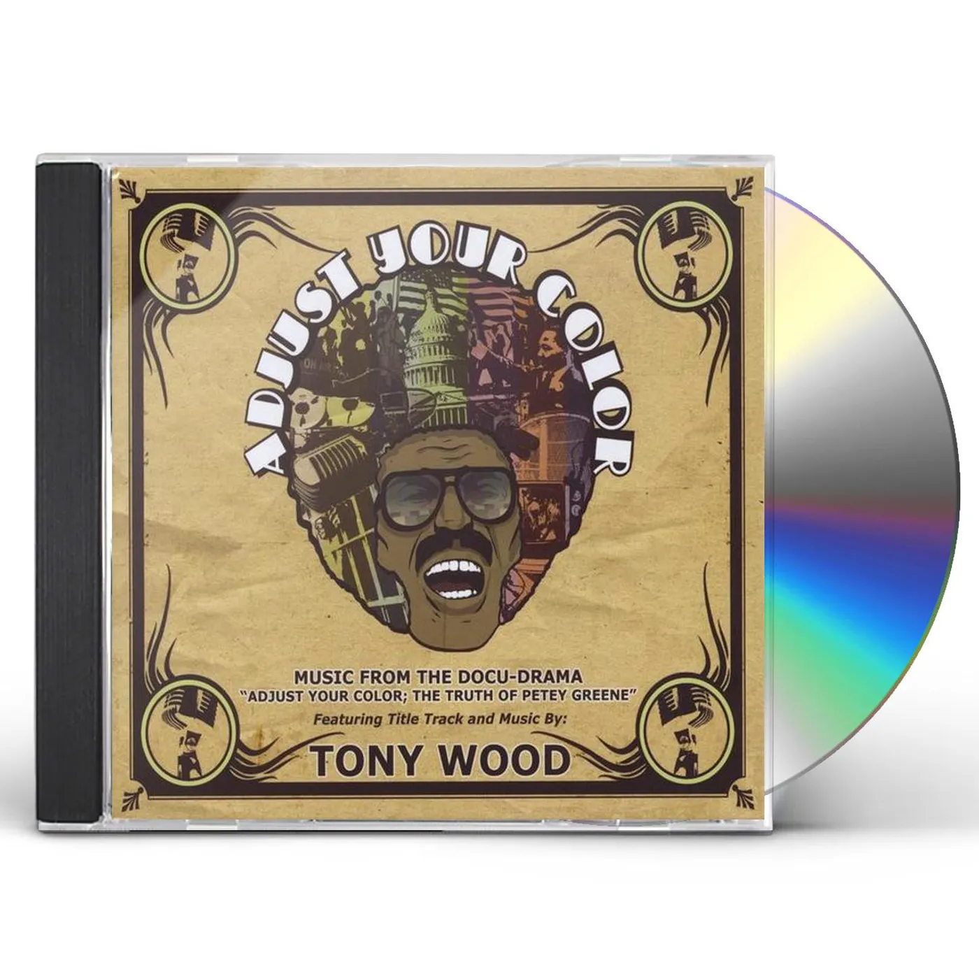 Tony Wood ADJUST YOUR COLOR CD