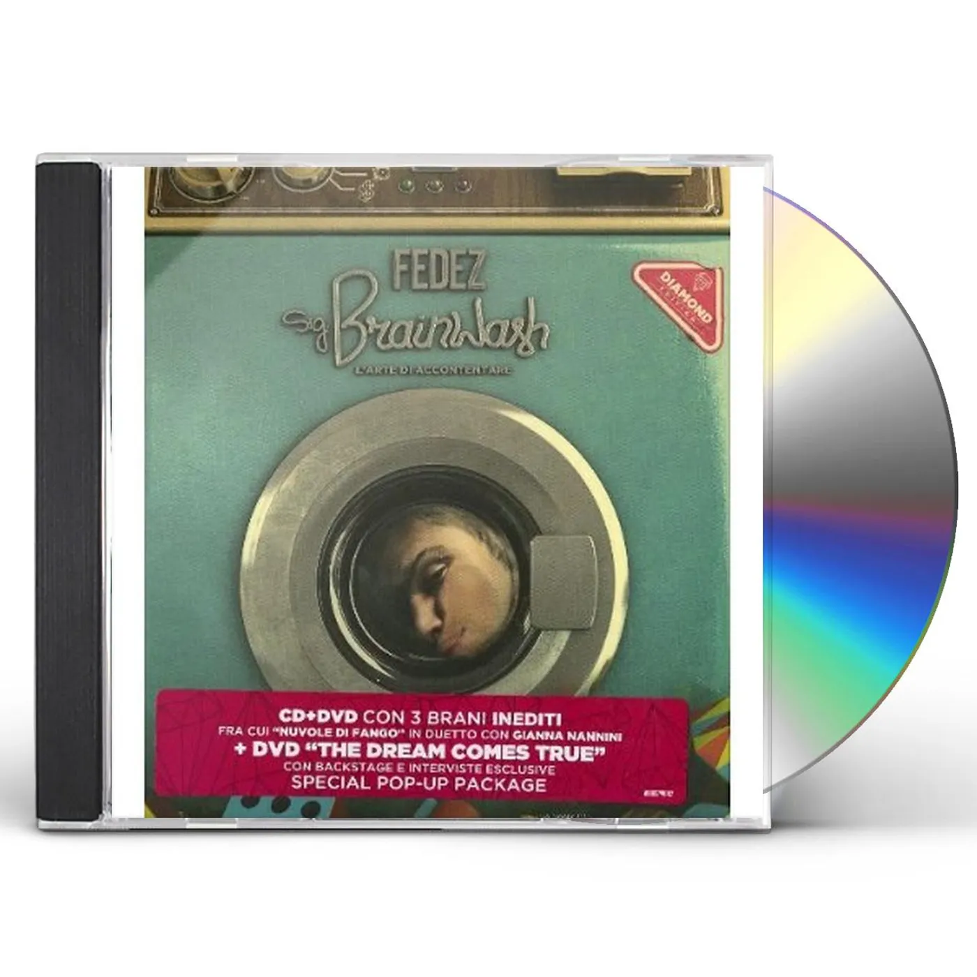 Fedez SIG. BRAINWASH (L'ARTE DI ACCONTENTARE)-DIAMOND ED CD