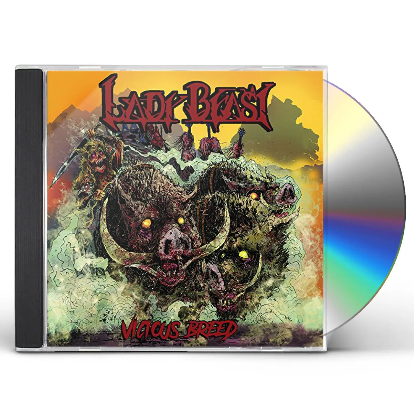 Lady Beast VICIOUS BREED CD