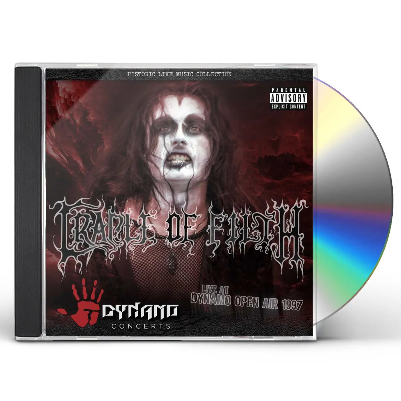 Cradle Of Filth LIVE AT DYNAMO OPEN AIR 1997 CD