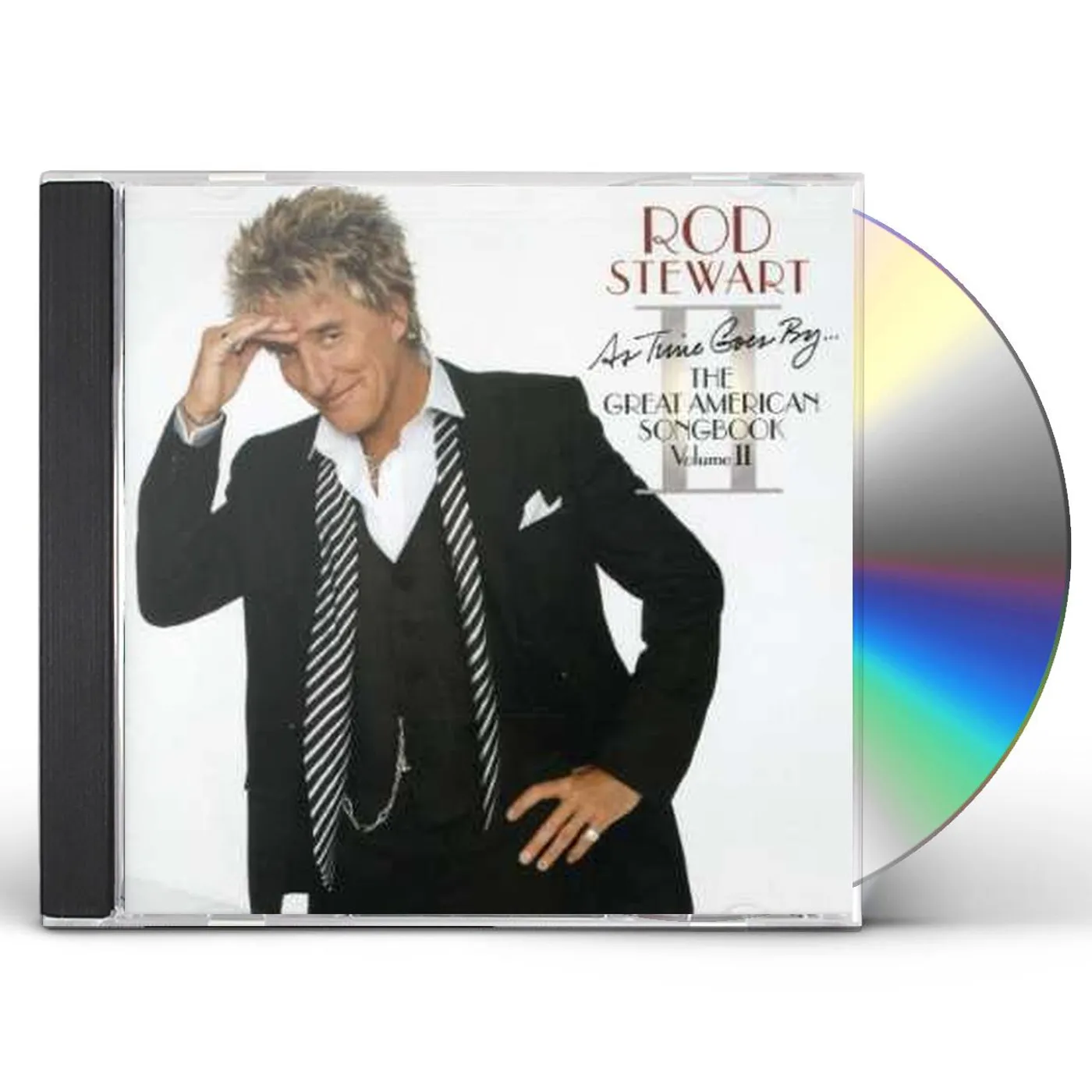 Rod Stewart AS TIME GOES BY: THE GREAT AMERICAN SONGBOOK 2 CD