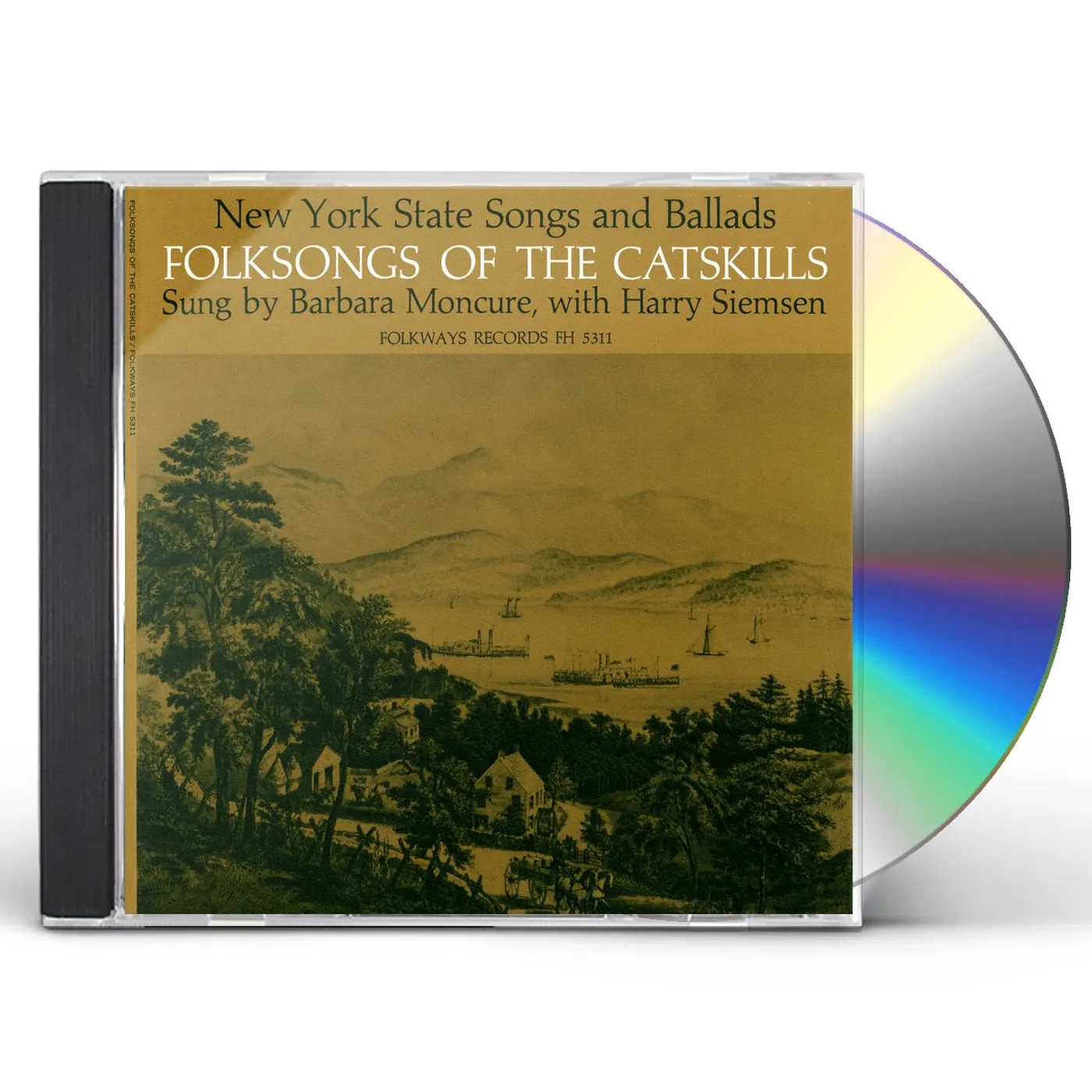 Barbara Moncure FOLK SONGS OF THE CATSKILLS (NEW YORK) CD