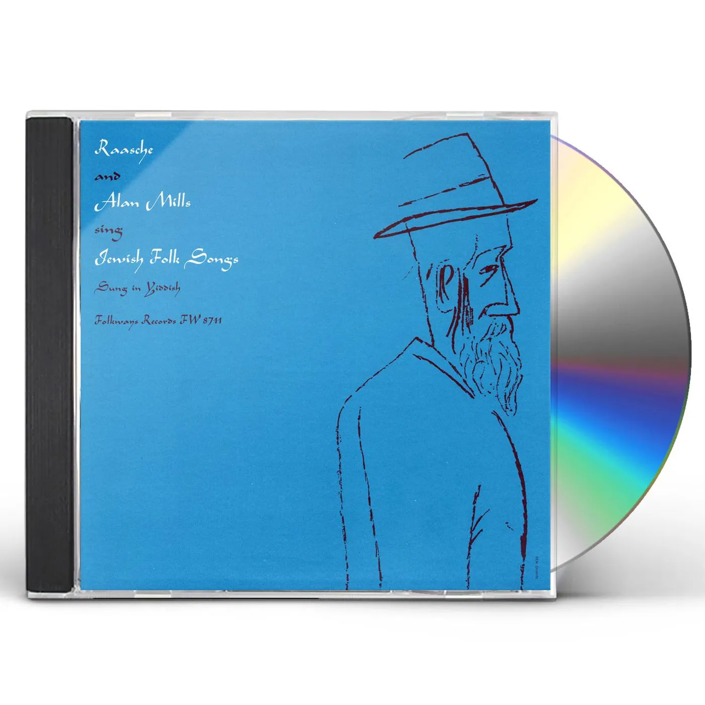 RAASCHE AND ALAN MILLS SING JEWISH FOLK SONGS CD