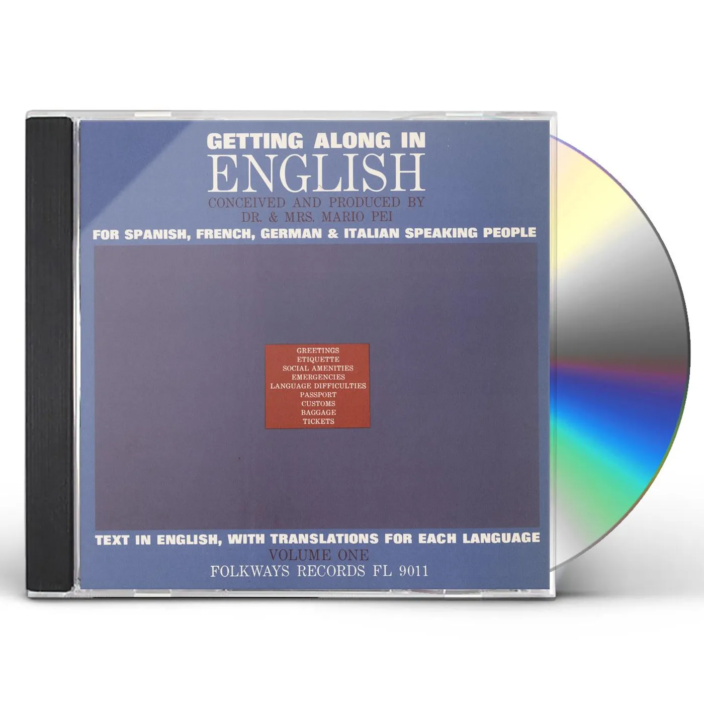 Mario Pei GETTING ALONG IN ENGLISH VOL. 1 CD