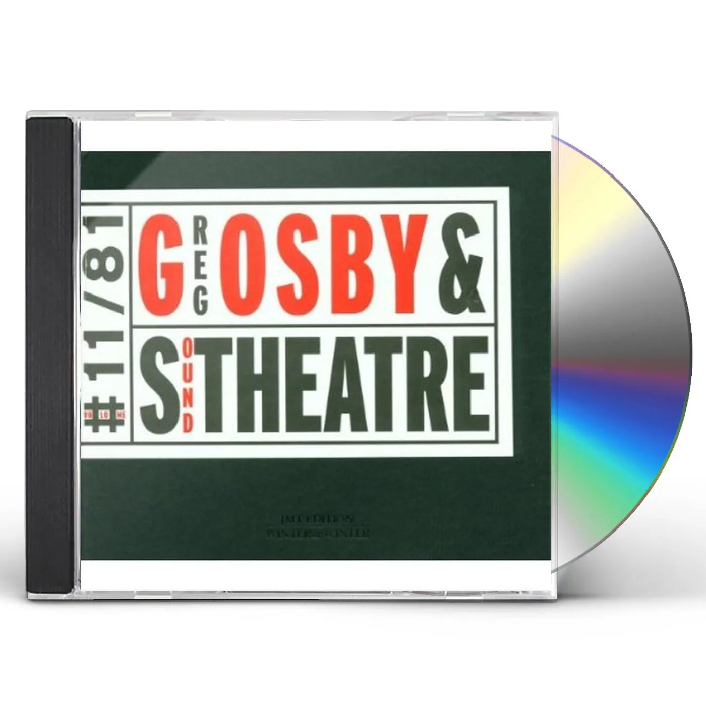 GREG OSBY & SOUND THEATRE CD