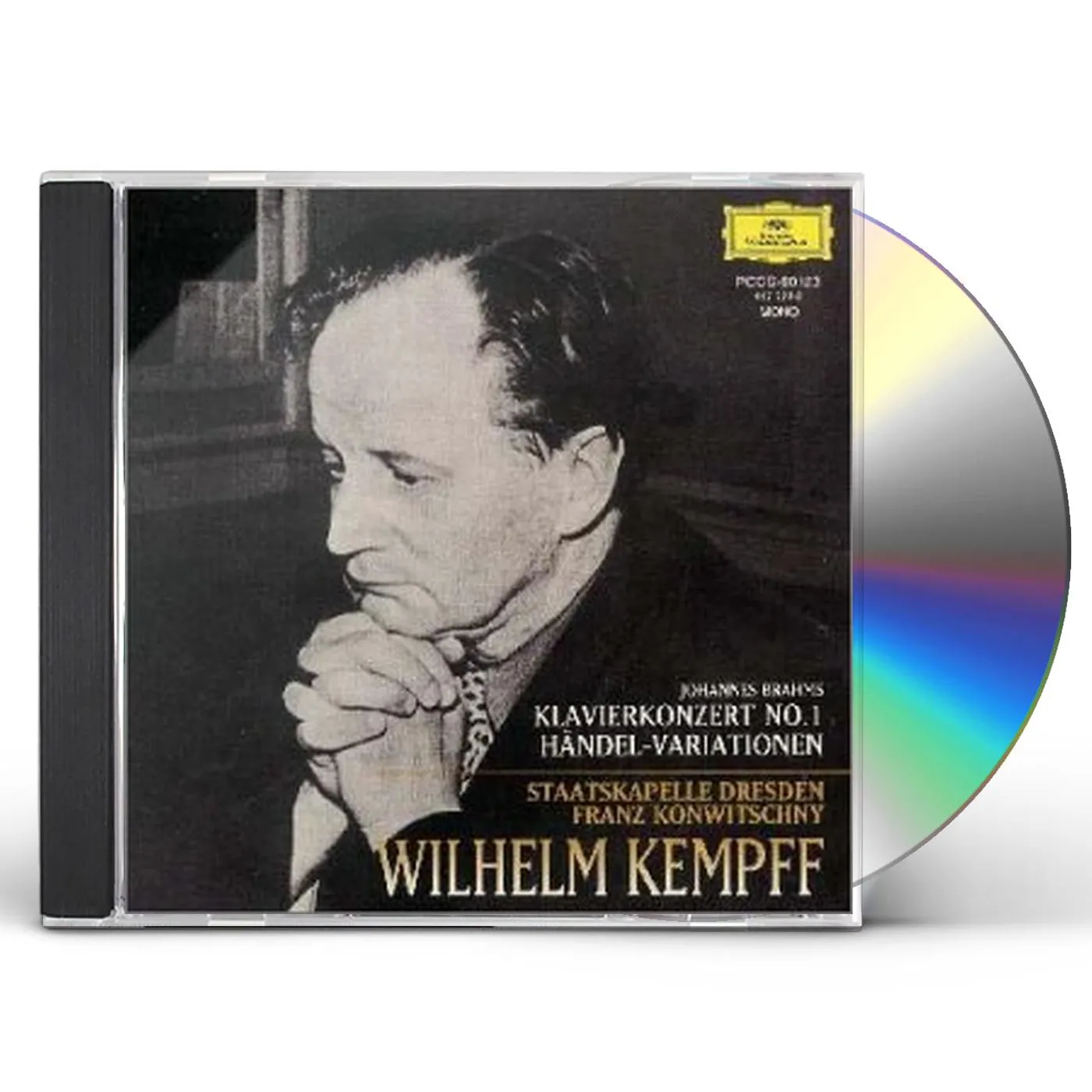 Wilhelm Kempff BRAHMS: KLAVIERKONZERT NO 1 / HAENDEL-VA CD