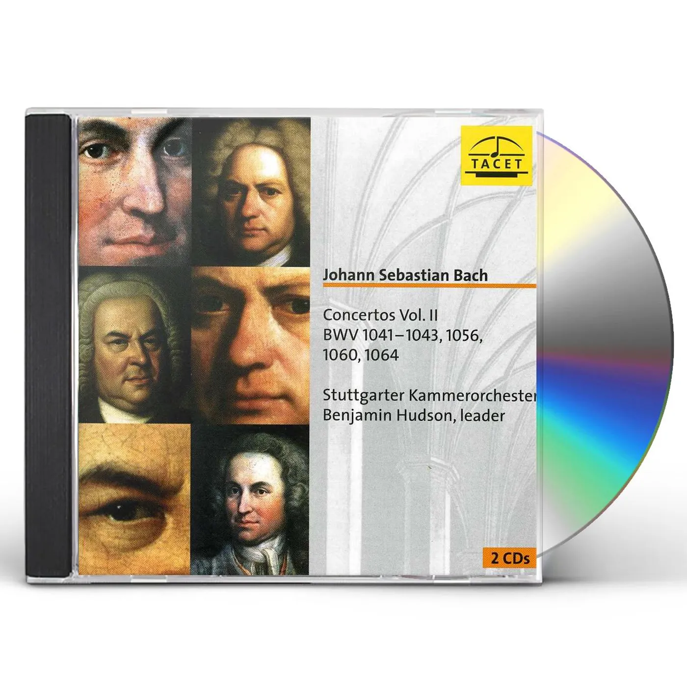 J.S. Bach / Stuttgarter Kammerorchester BACH CONCERTOS 2 CD