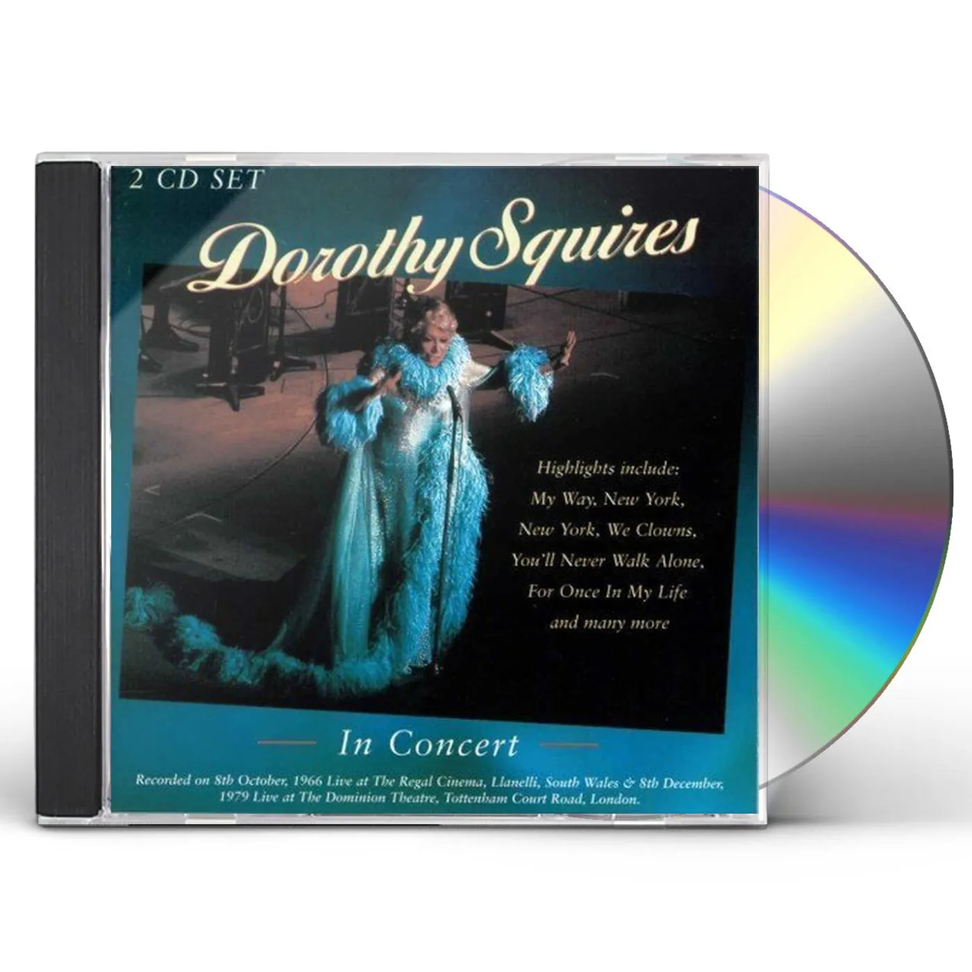 Dorothy Squires IN CONCERT CD