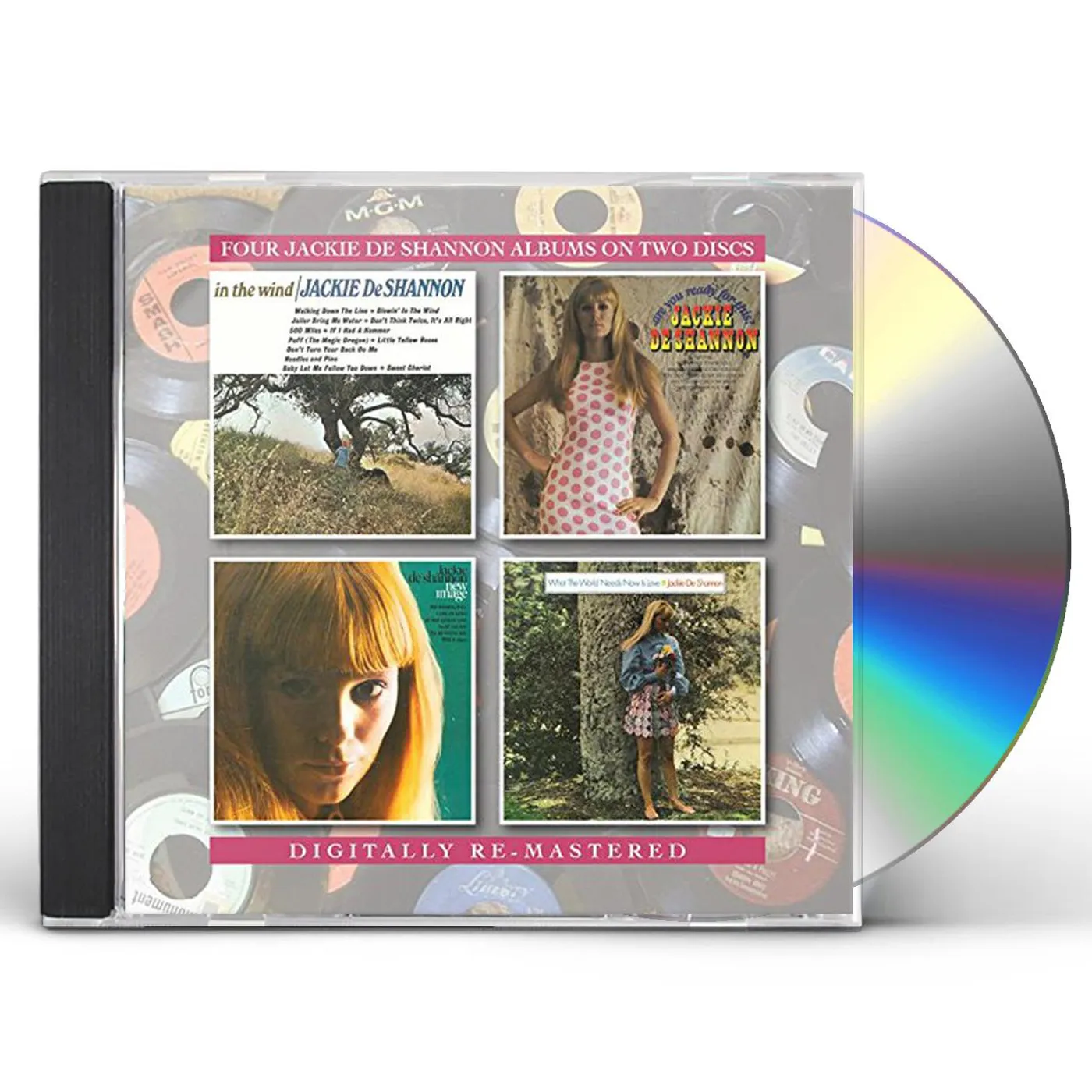 Jackie De Shannon IN THE WIND / ARE YOU READY FOR THIS CD