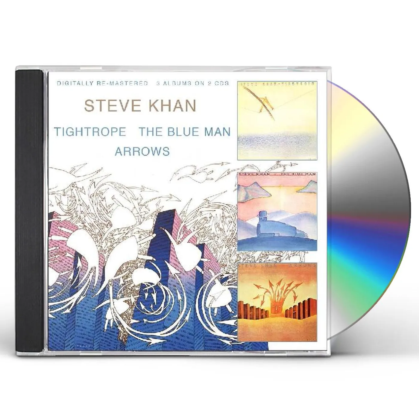 Steve Khan TIGHTROPE / BLUE MAN / ARROWS CD