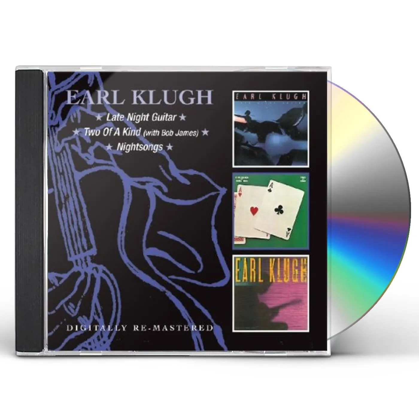 Earl Klugh LATE NIGHT GUITAR / TWO OF A KIND / NIGHTSONGS CD