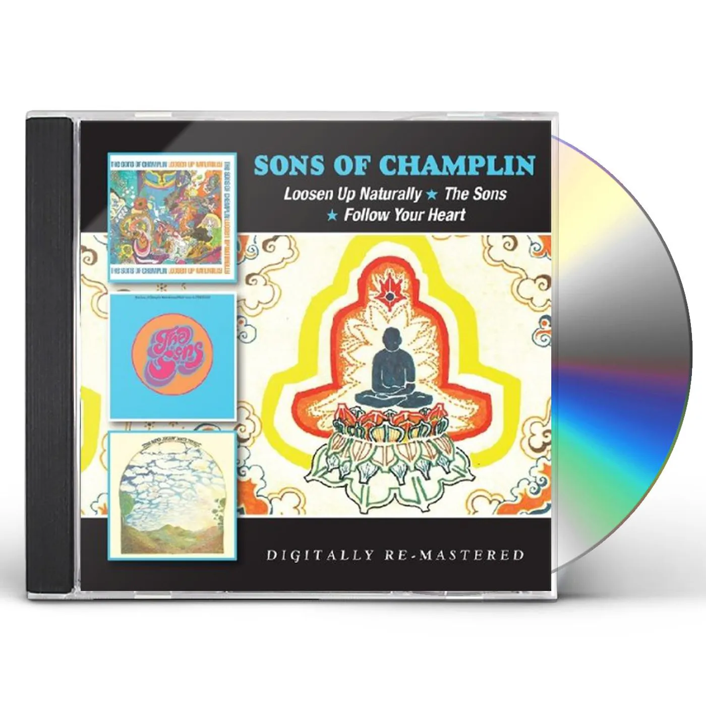 The Sons Of Champlin LOOSEN UP NATURALLY /THE SONS/FOLLOW YOUR HEART CD