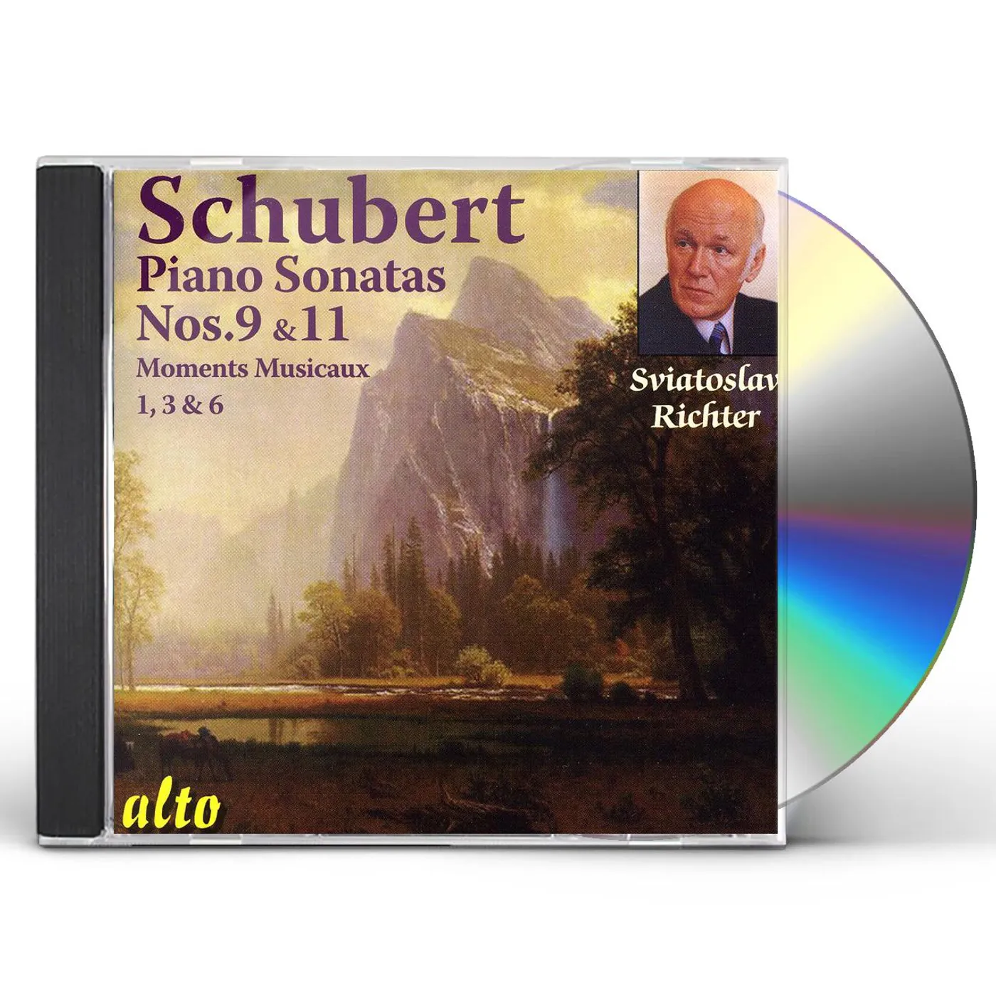 Schubert / Sviatoslav Richter PIANO SONATAS 9 & 11: MOMENTS MUSICAUX CD