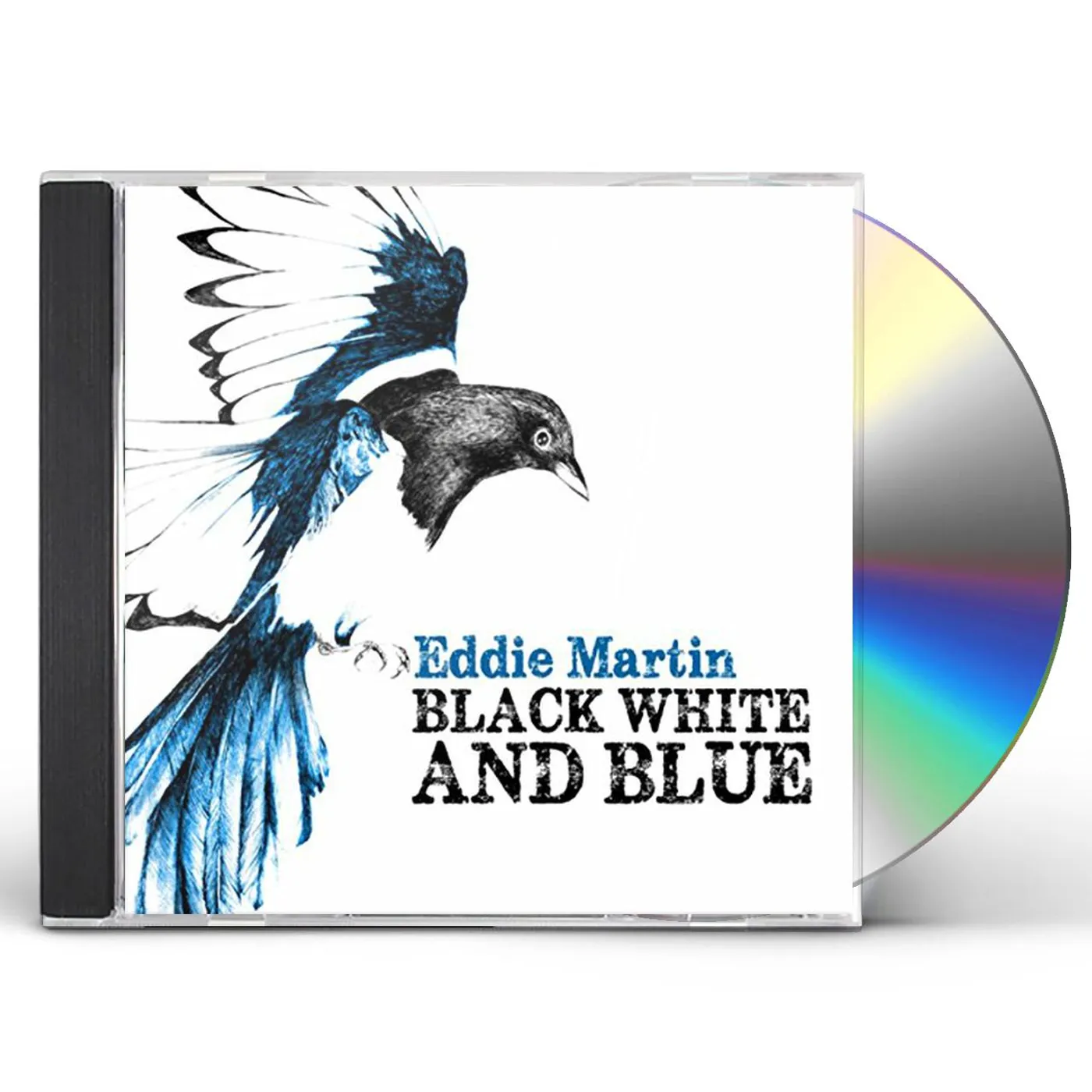 Eddie Martin BLACK WHITE & BLUE CD