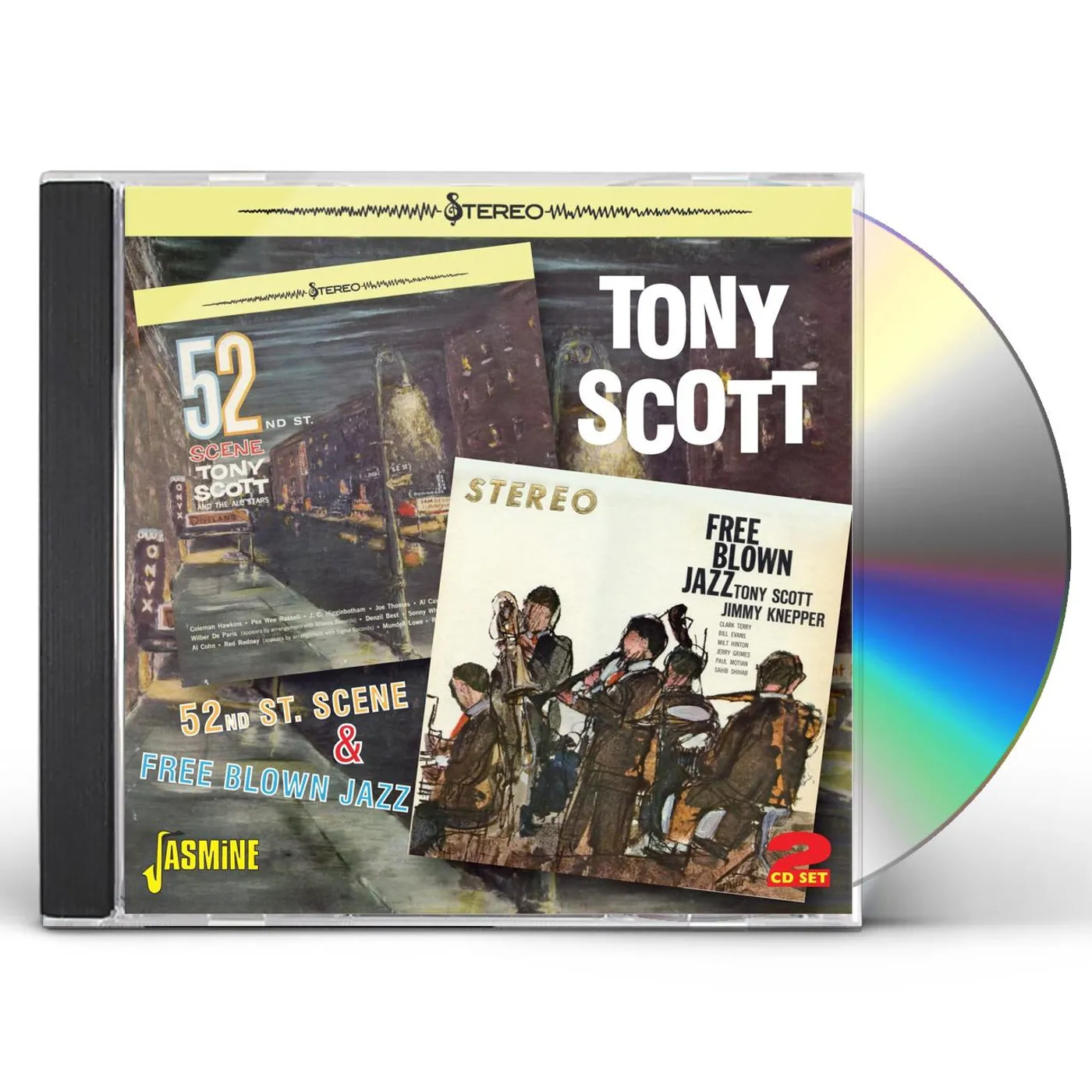 Tony Scott 52ND ST. SCENE & FREE BLOWN JAZZ CD