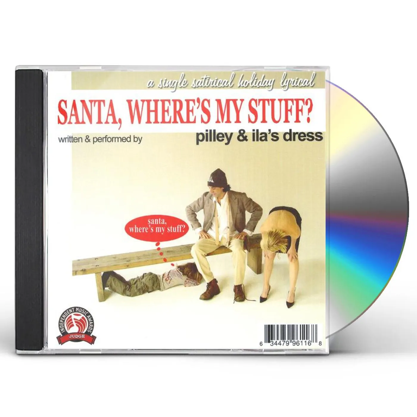 Pilley & Ila's Dress SANTA WHERE'S MY STUFF CD