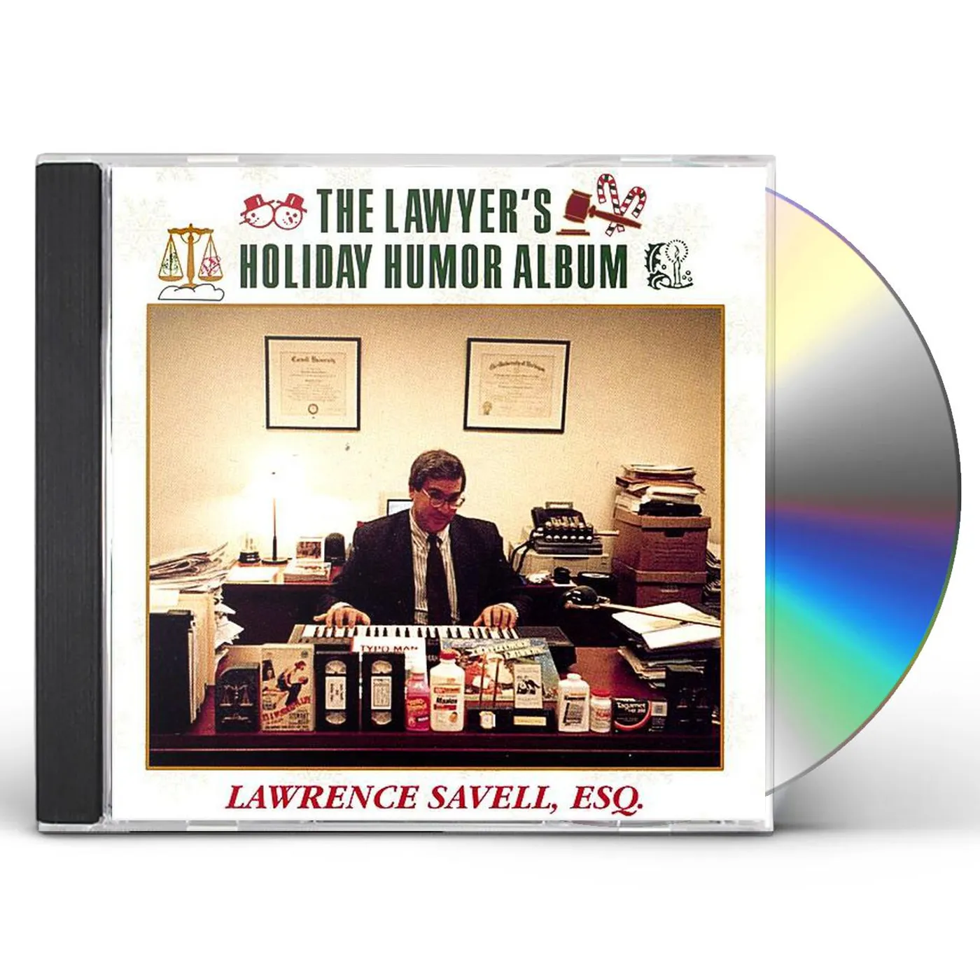 Lawrence Savell LAWYERS HOLIDAY HUMOR ALBUM CD