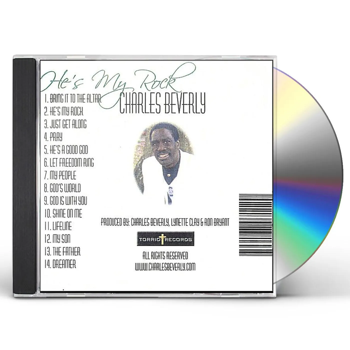 Charles Beverly HES MY ROCK CD