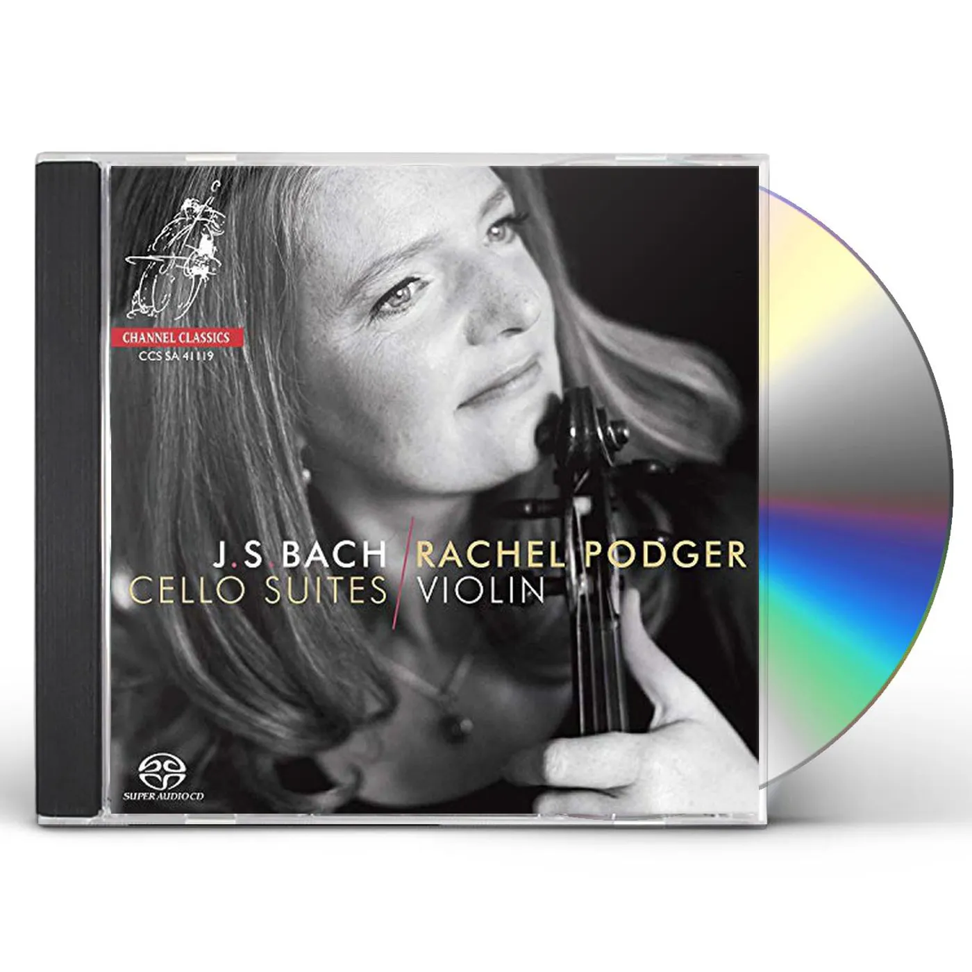 Rachel Podger BACH: CELLO SUITES (VIOLIN TRANSCRIPTION) CD Super Audio CD