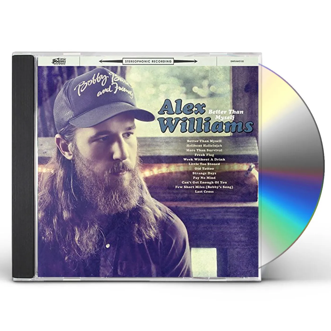 Alex Williams BETTER THAN MYSELF CD