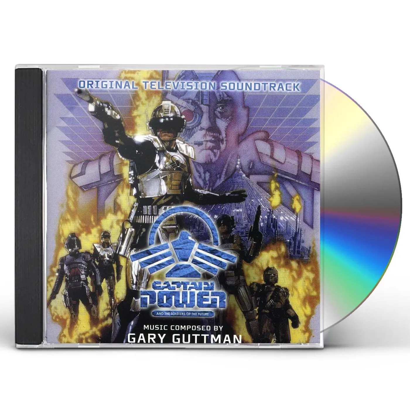Gary Guttman CAPTAIN POWER & SOLDIERS OF FUTURE - TV Original Soundtrack CD