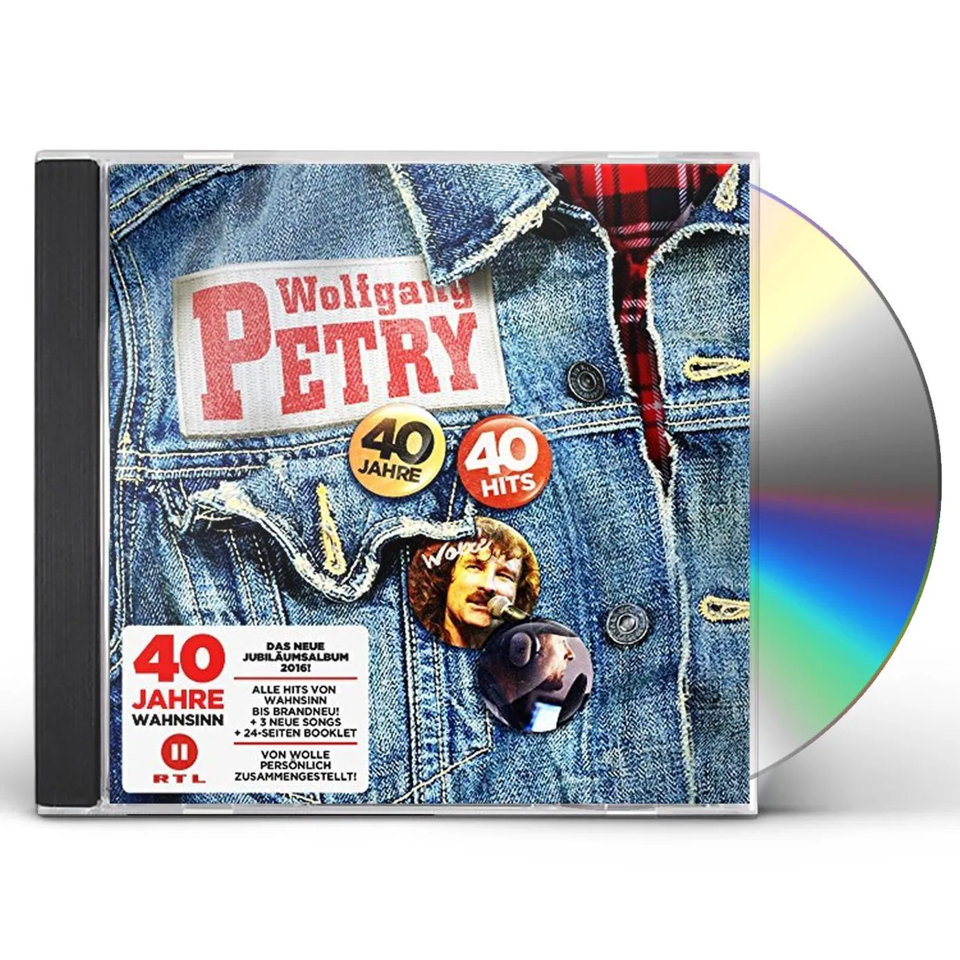 Wolfgang Petry 40 JAHRE-40 HITS CD