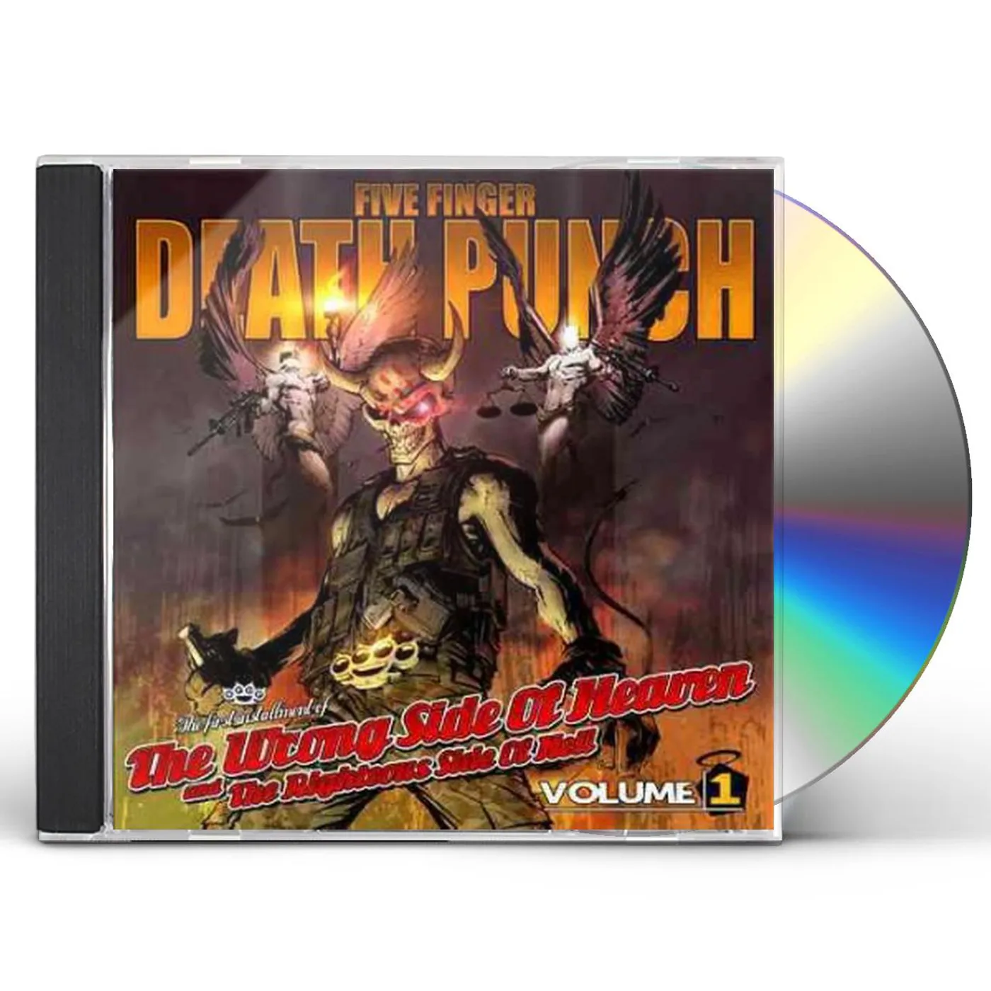 Five Finger Death Punch WRONG SIDE OF HEAVEN & RIGHTEOUS SIDE OF HELL 1 CD