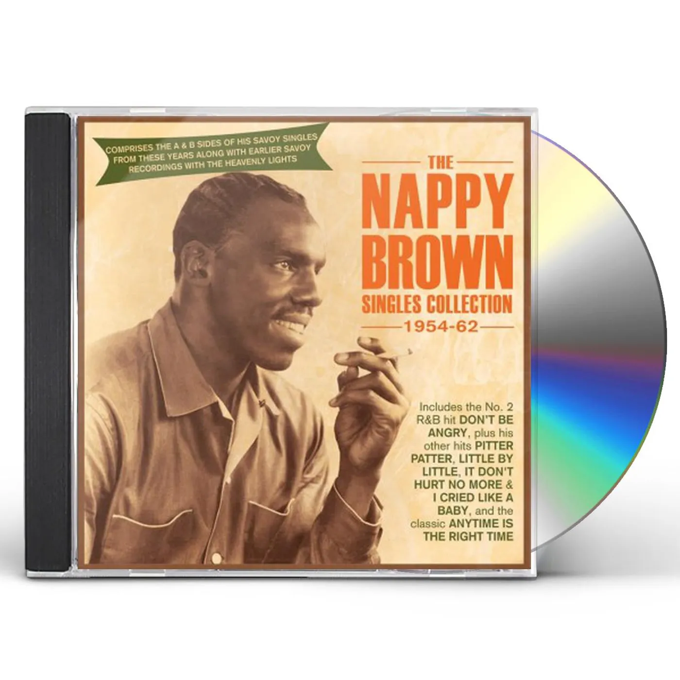 Nappy Brown SINGLES COLLECTION 1954-62 CD