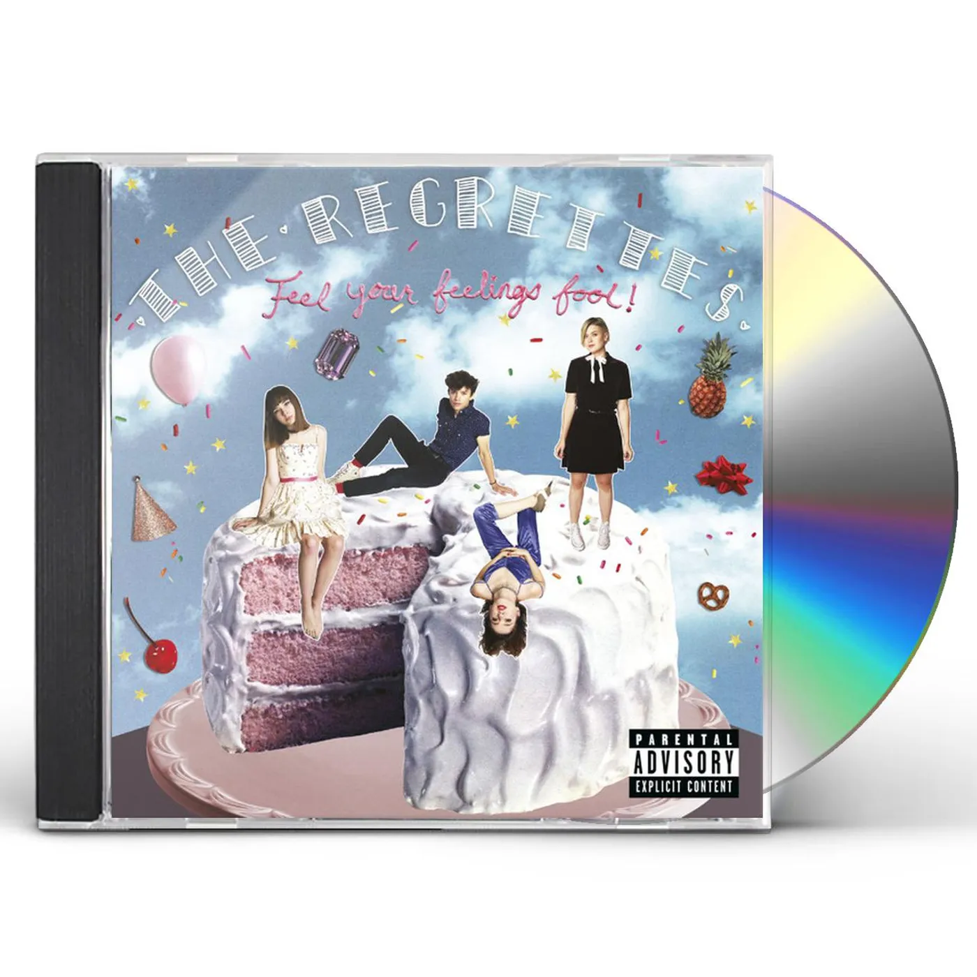 The Regrettes FEEL YOUR FEELINGS FOOL (X) CD