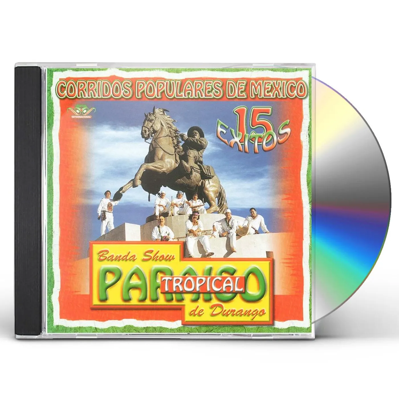 Paraiso Tropical De Durango CORRIDOS POPULARES 15 EXITOS CD
