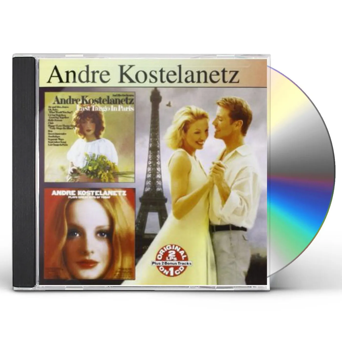 Andre Kostelanetz LAST TANGO IN PARIS / PLAYS GREATEST HITS CD