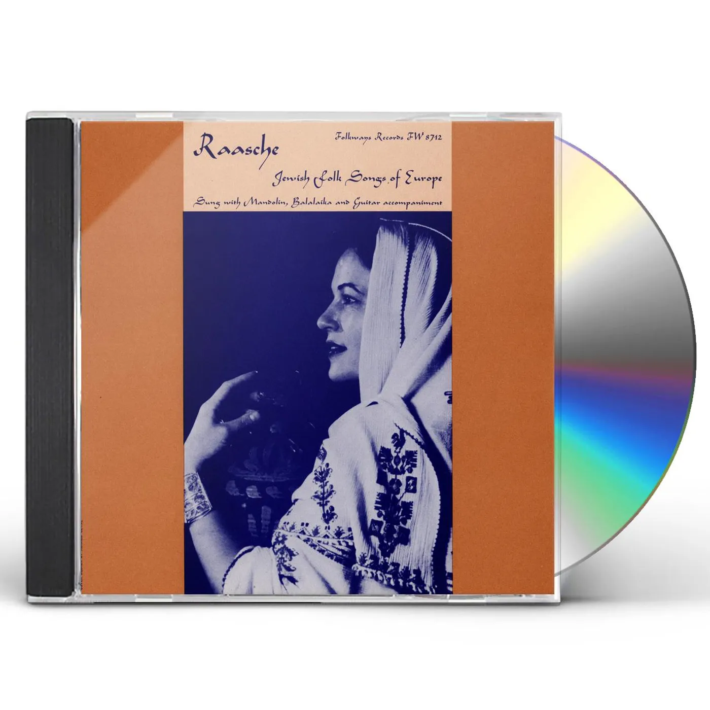 Raasche JEWISH FOLK SONGS OF EUROPE CD