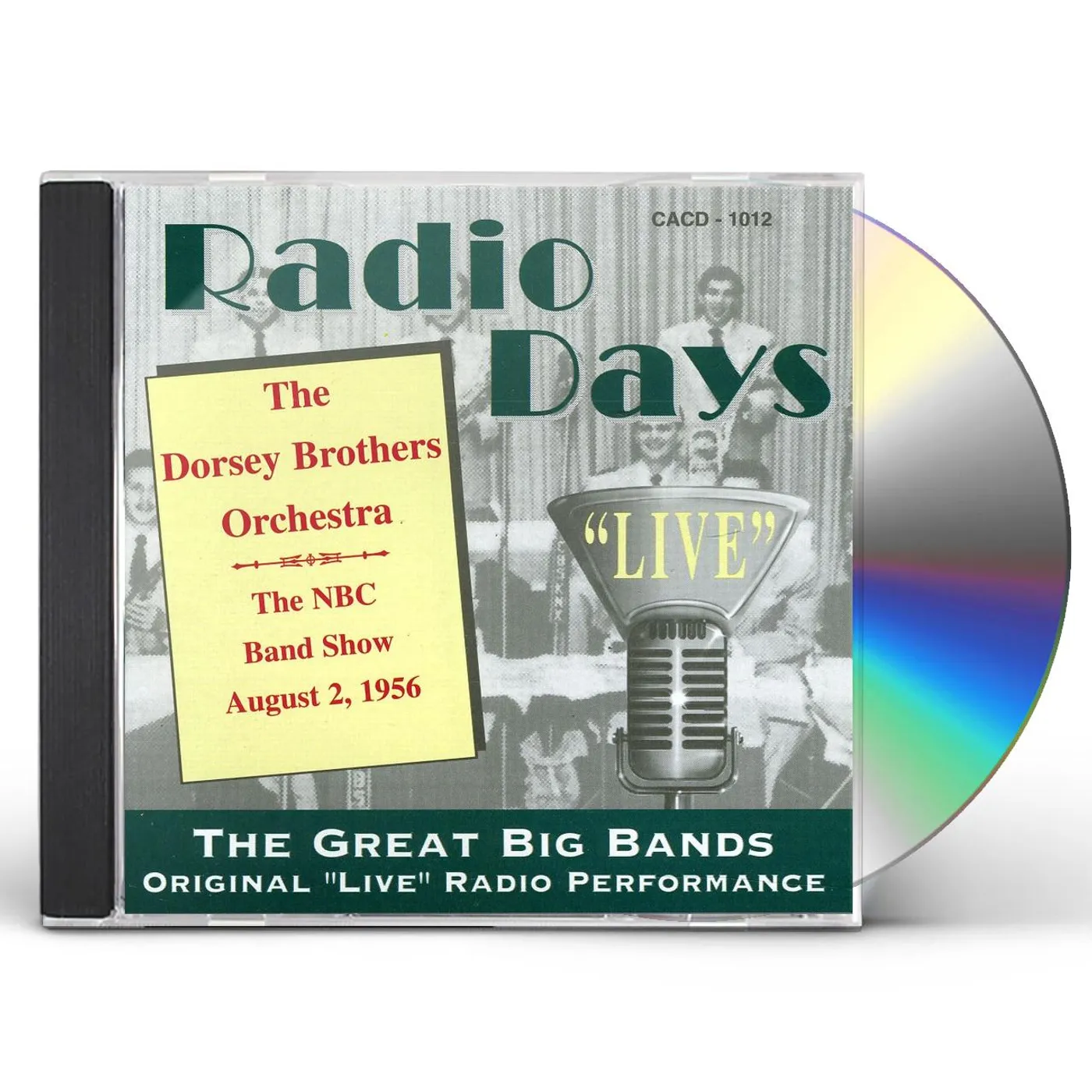 The Dorsey Brothers NBC BAND STAND 8/2/58 CD
