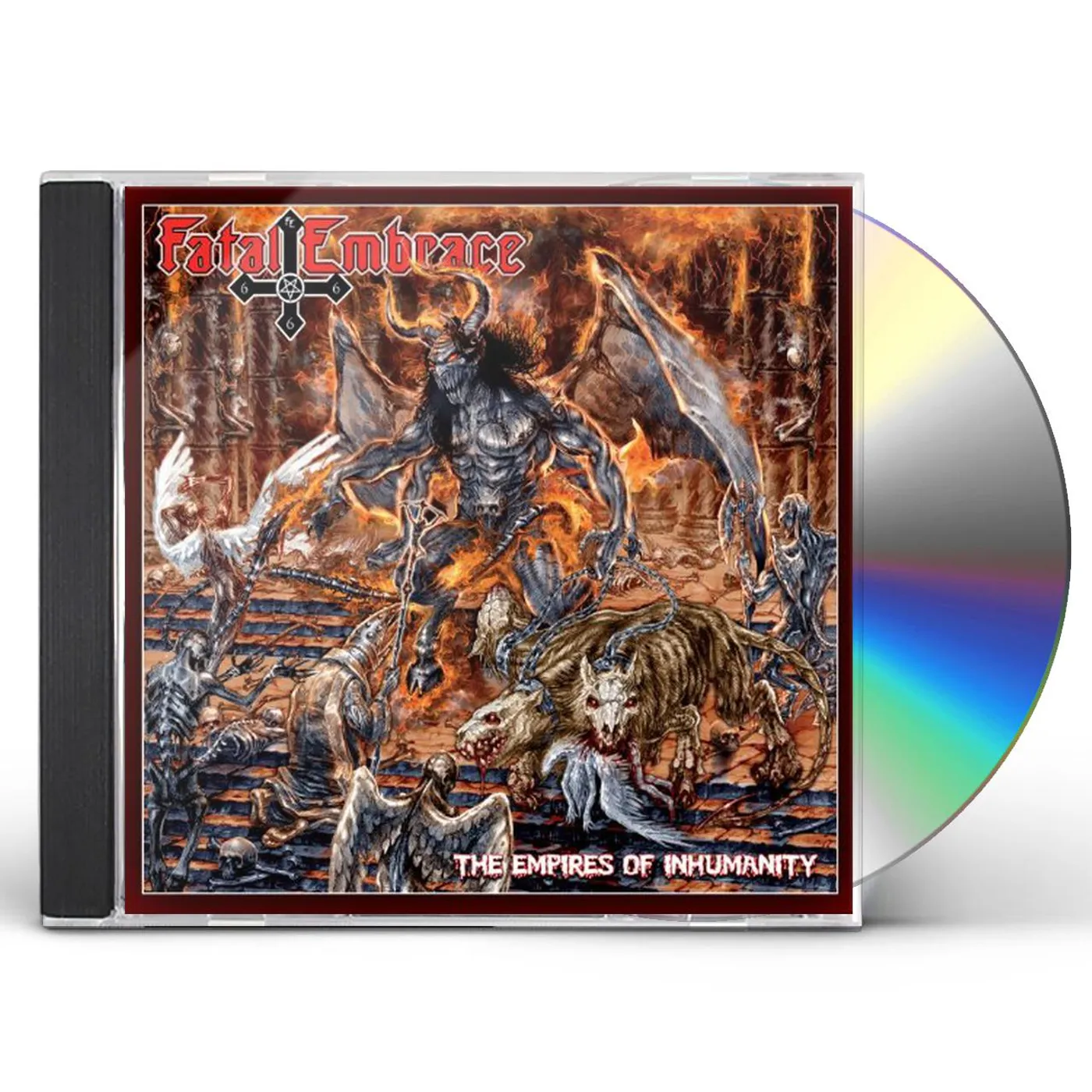 Fatal Embrace EMPIRES OF INHUMANITY CD