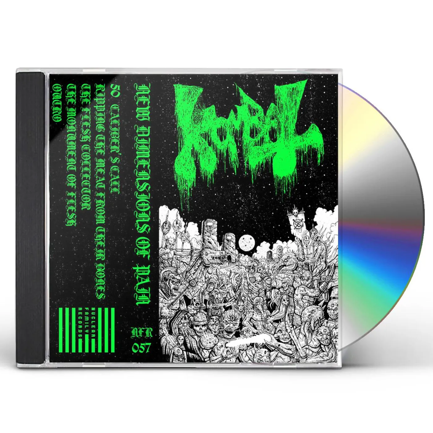 Kombat NEW DIMENSIONS OF PAIN CD