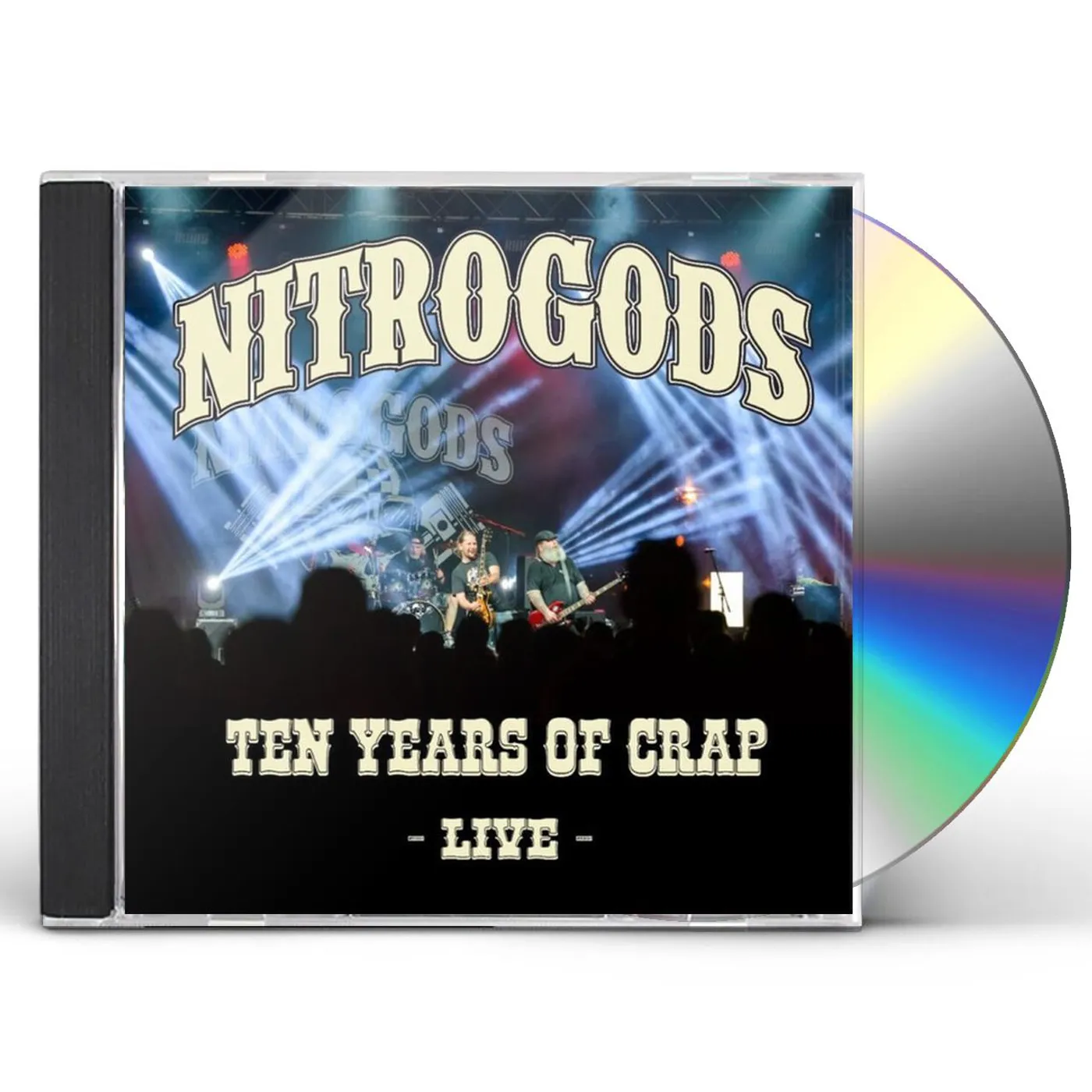 Nitrogods 10 YEARS OF CRAP - LIVE (2CD) CD