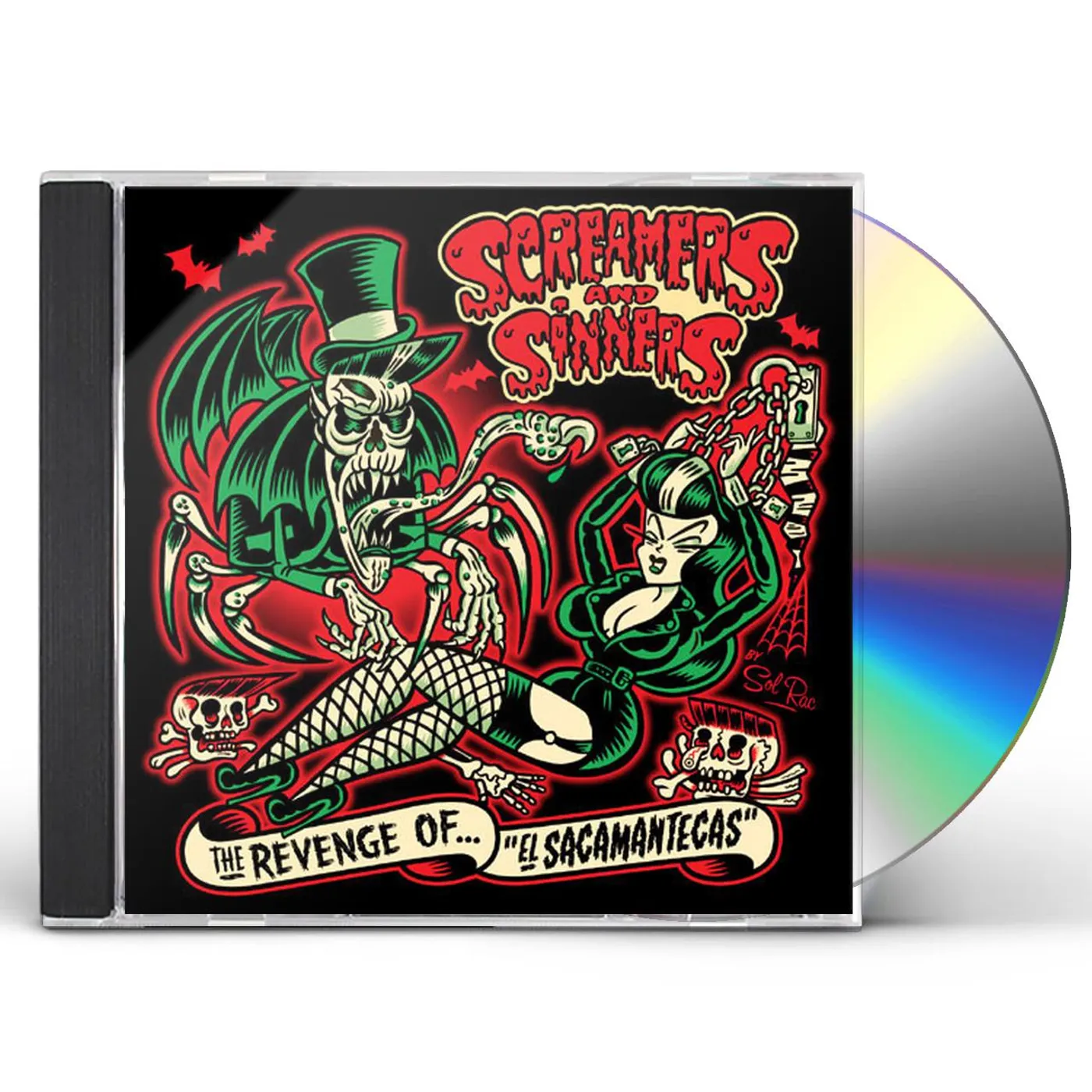 Screamers and Sinners REVENGE OF EL SACAMANTECAS CD