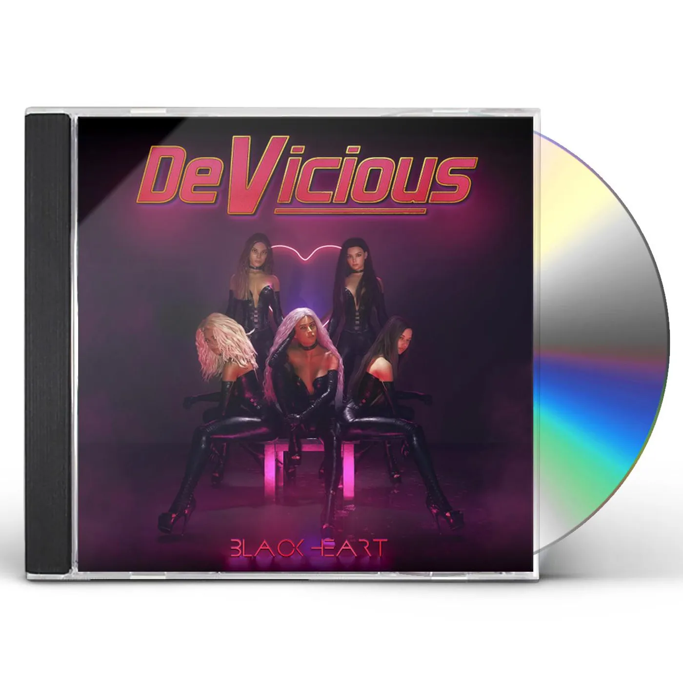 DeVicious BLACK HEART CD