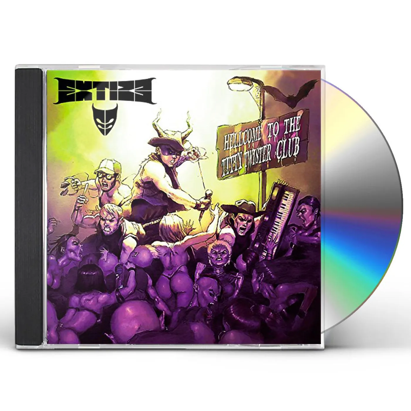 Extize HELLCOME TO THE TITTY TWISTER CLUB CD