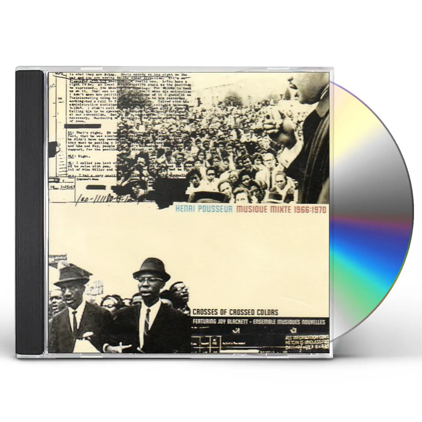 Henri Pousseur MUSIQUE MIXTE 1966-1970 CD