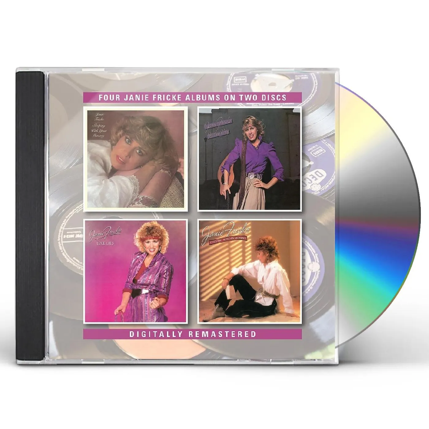 Janie Fricke SLEEPING WITH YOUR MEMORY / LOVE LIES / FIRST WORD CD