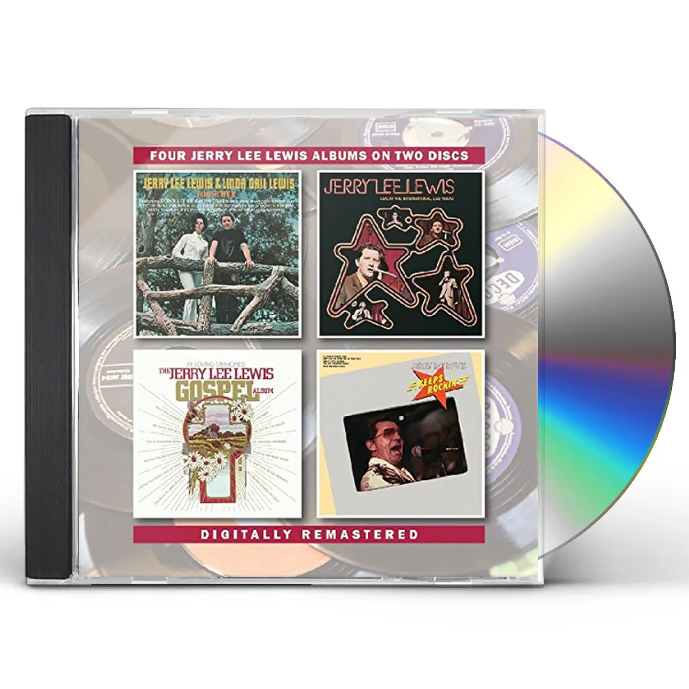 Jerry Lee Lewis TOGETHER / LIVE AT THE INTERNATIONAL LAS VEGAS CD