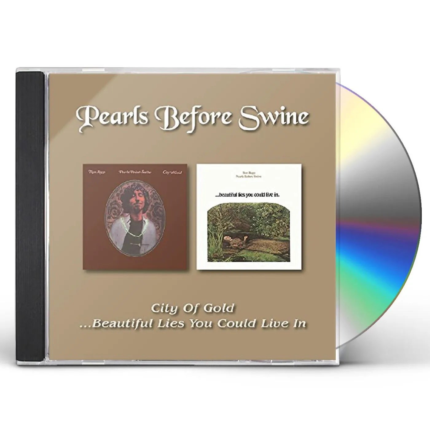 Pearls Before Swine CITY OF GOLD /BEAUTIFUL LIES YOU COULD LIVE IN CD