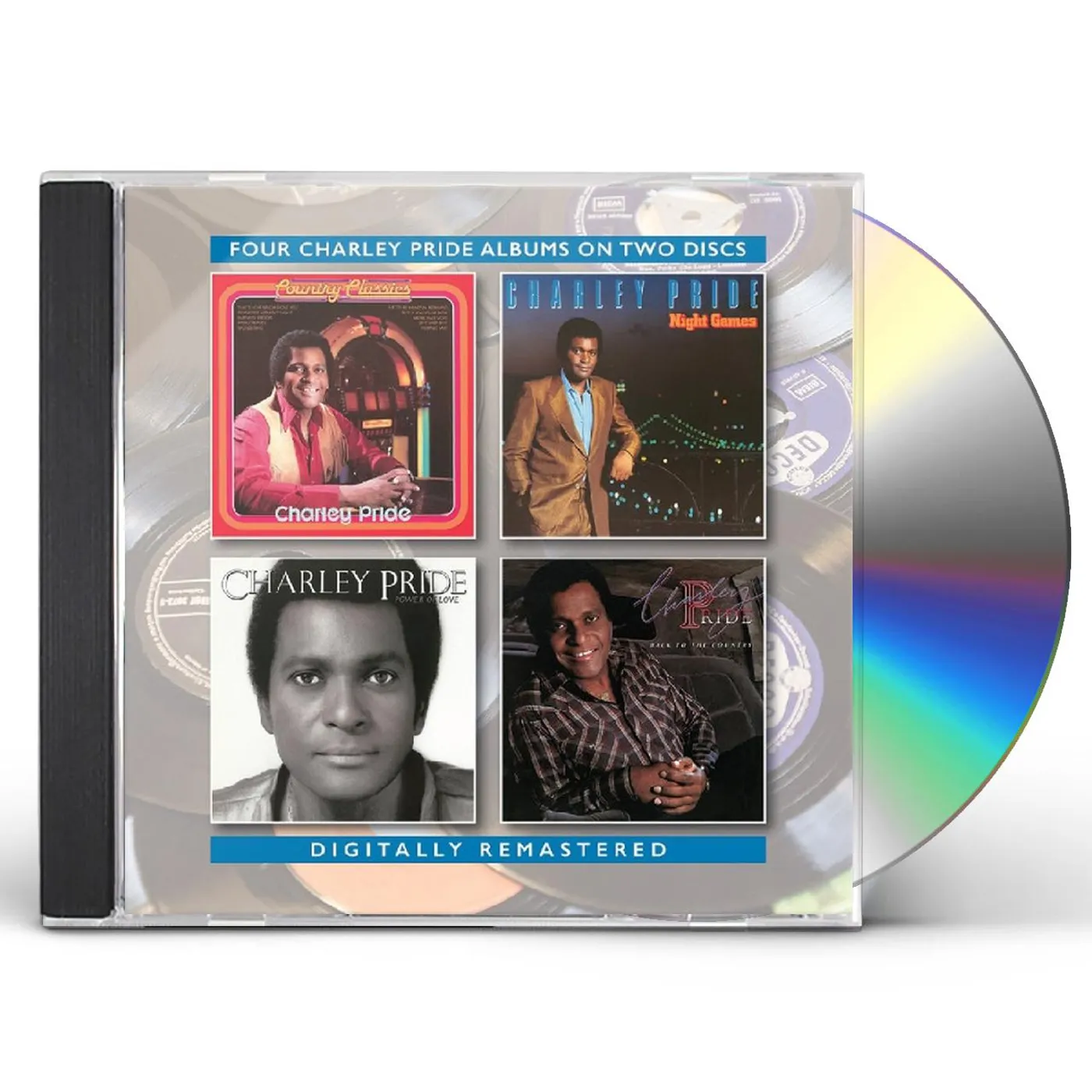 Charley Pride COUNTRY CLASSICS / NIGHT GAMES / POWER OF LOVE CD