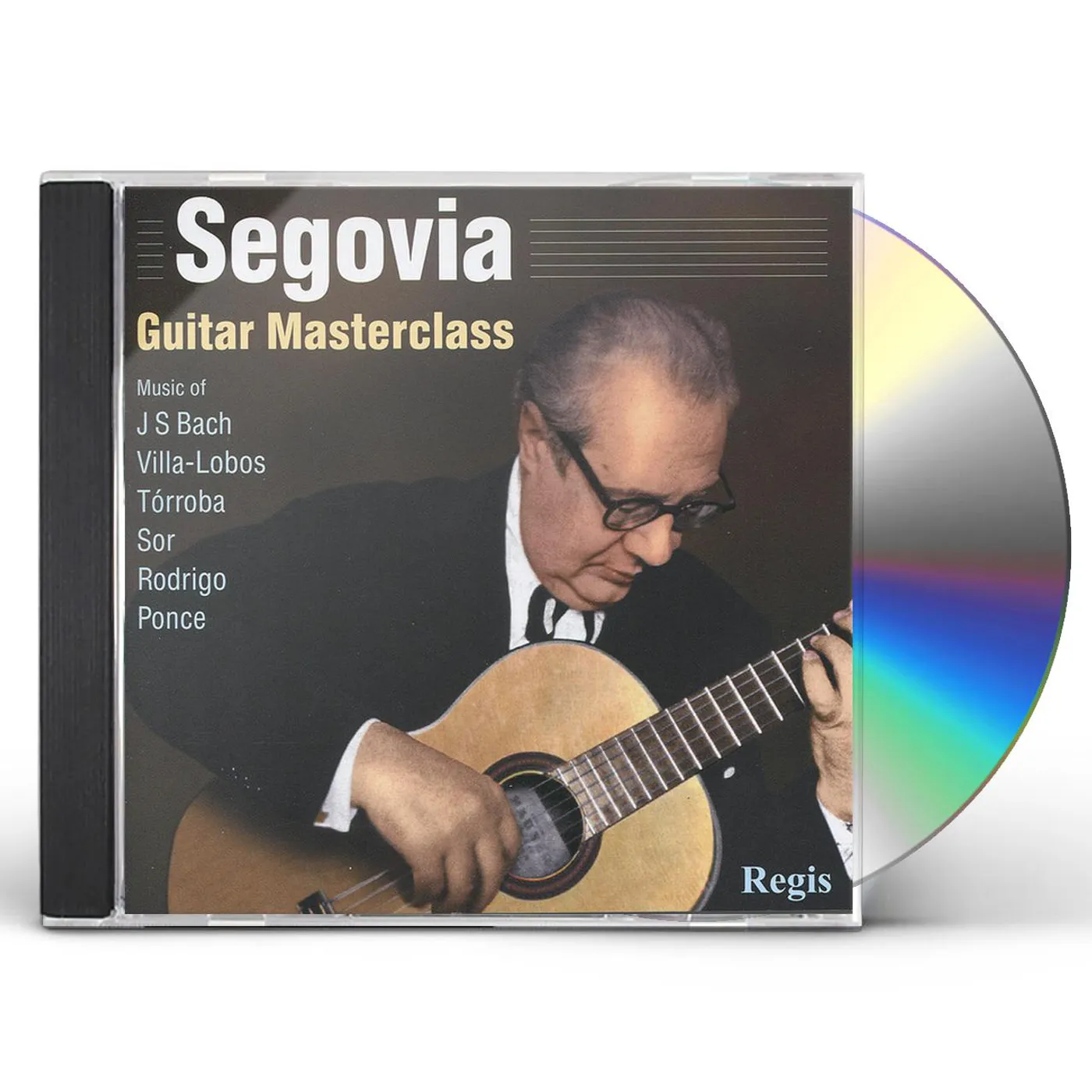 Andres Segovia GUITAR MASTERCLASS CD