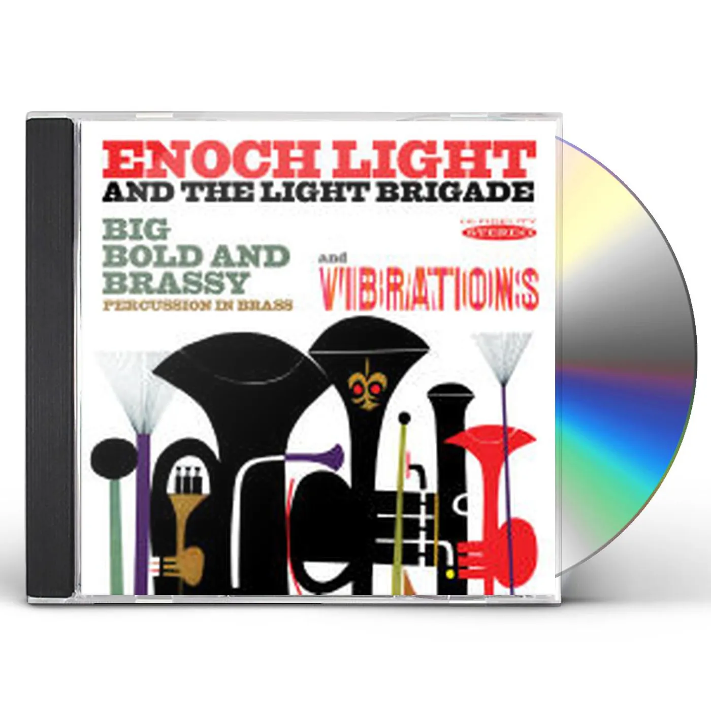 Enoch Light BIG BOLD & BRASSY & VIBRATIONS CD