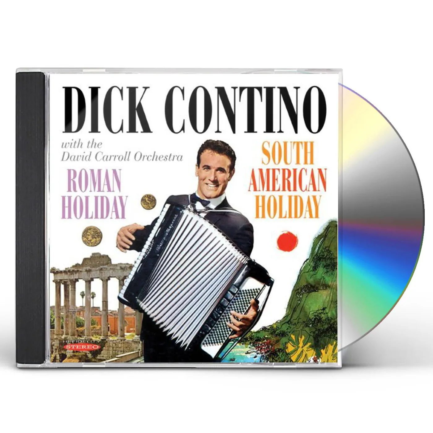 Dick Contino ROMAN HOLIDAY & SOUTH AMERICAN HOLIDAY CD